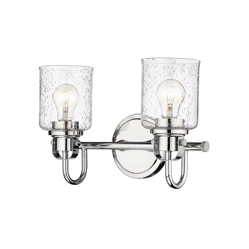 Z-Lite 340-2V-CH Kinsley Two Light Vanity, Chrome