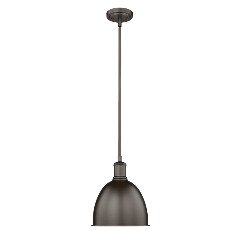 Z-Lite 4500P8-BRZ Sawyer One Light Pendant, Bronze