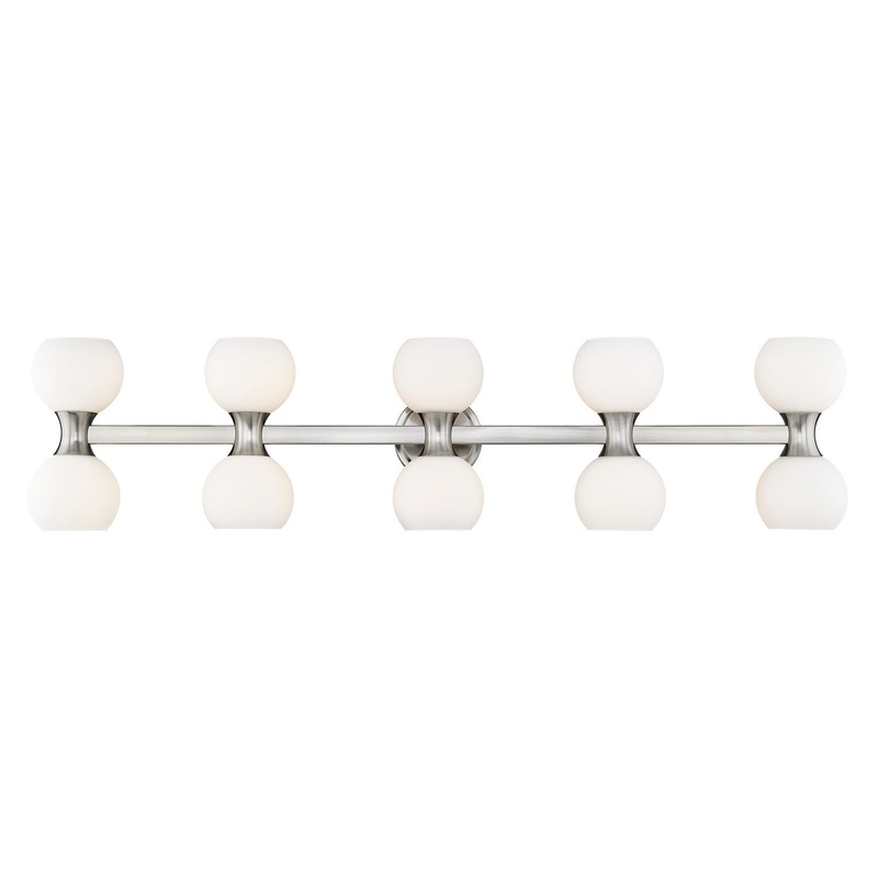 Z-Lite 494-10V-BN Artemis Ten Light Vanity, Brushed Nickel
