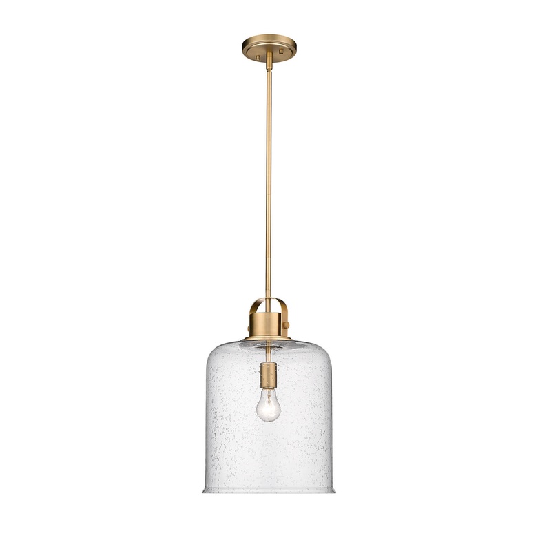 Z-Lite 340P12-HG Kinsley One Light Pendant, Heirloom Gold