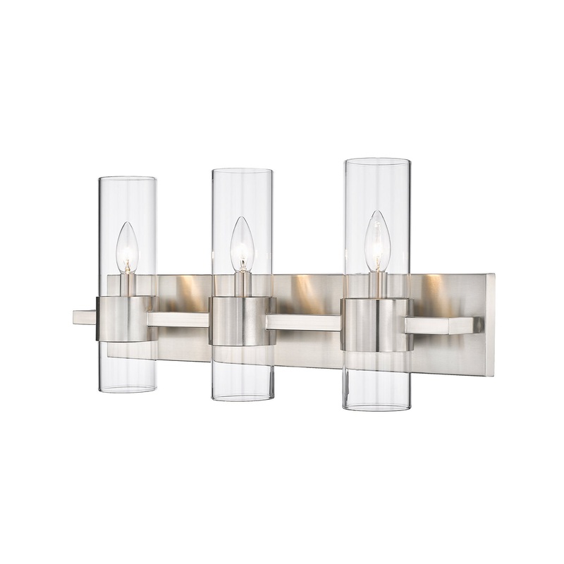 Z-Lite 343-3V-BN Lawson Three Light Vanity, Brushed Nickel