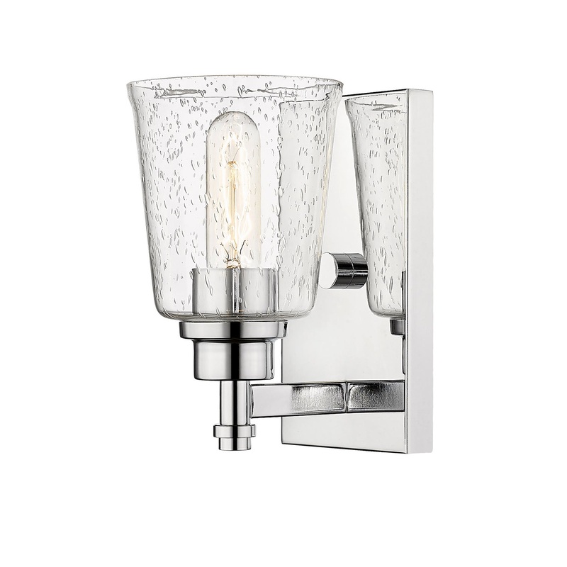 Z-Lite 464-1S-CH Bohin One Light Wall Sconce, Chrome
