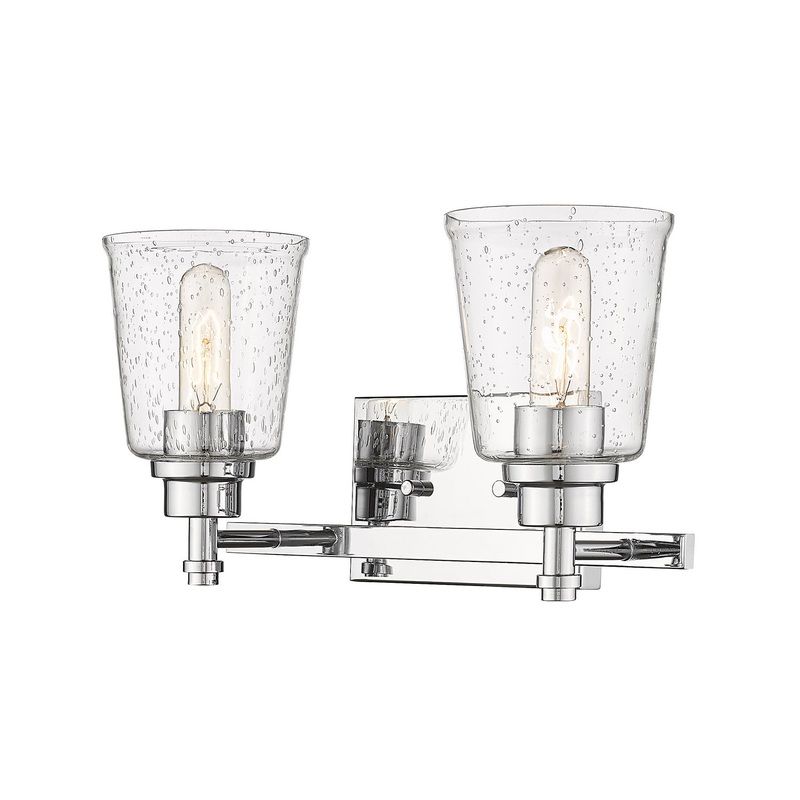 Z-Lite 464-2V-CH Bohin Two Light Vanity, Chrome