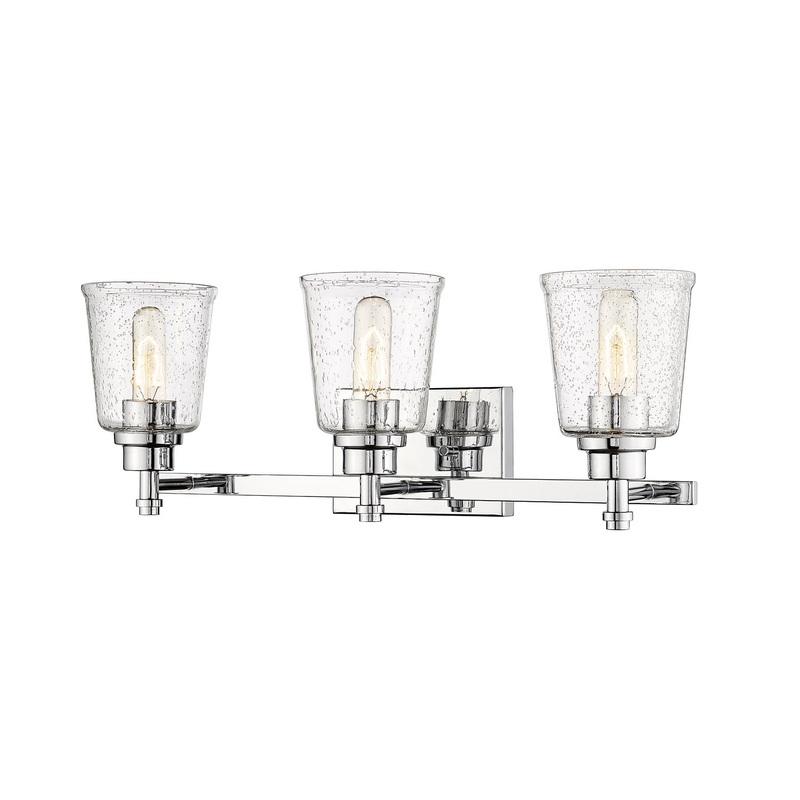 Z-Lite 464-3V-CH Bohin Three Light Vanity, Chrome
