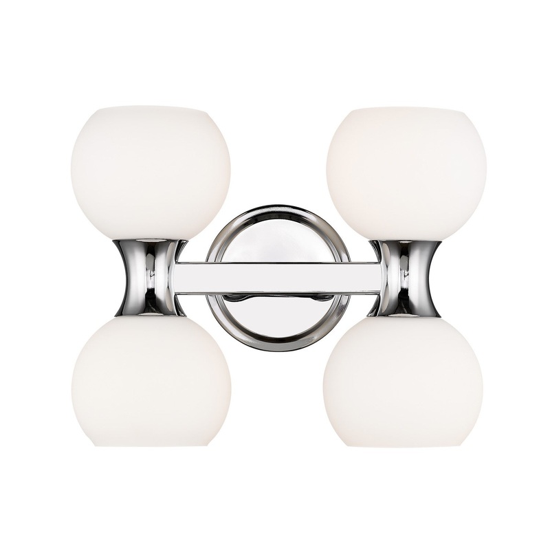 Z-Lite 494-4V-CH Artemis Four Light Vanity, Chrome