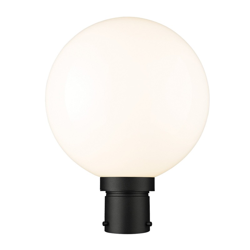 Z-Lite 597PHB-BK Laurent One Light Outdoor Post Mount, Black
