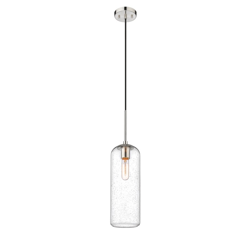 Z-Lite 738P22-BN Monty One Light Pendant, Brushed Nickel