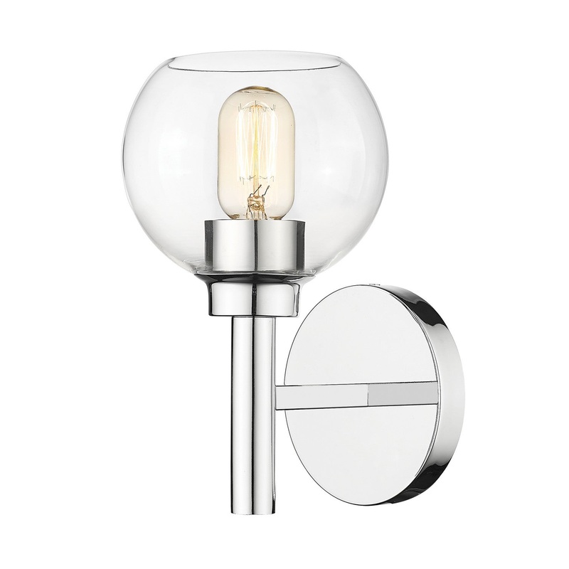 Z-Lite 7502-1S-CH Sutton One Light Wall Sconce, Chrome
