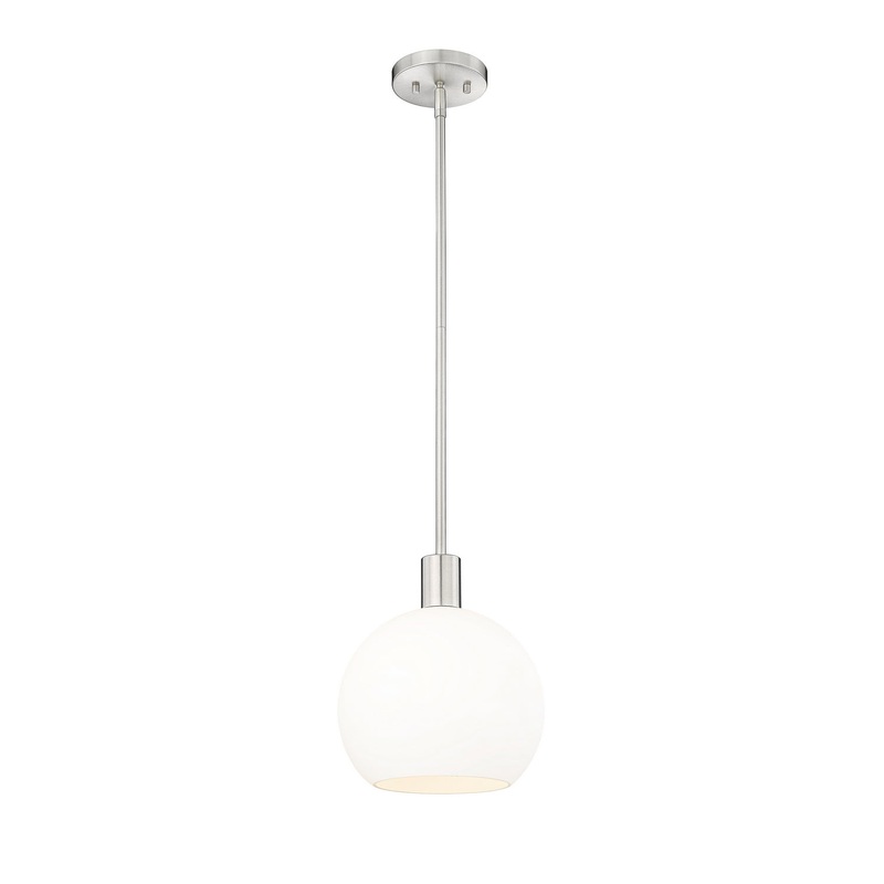 Z-Lite 7500P10-BN Margo One Light Pendant, Brushed Nickel