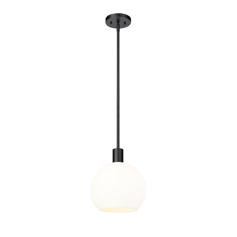 Z-Lite 7500P10-MB Margo One Light Pendant, Matte Black