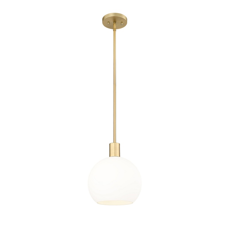 Z-Lite 7500P10-OBR Margo One Light Pendant, Olde Brass