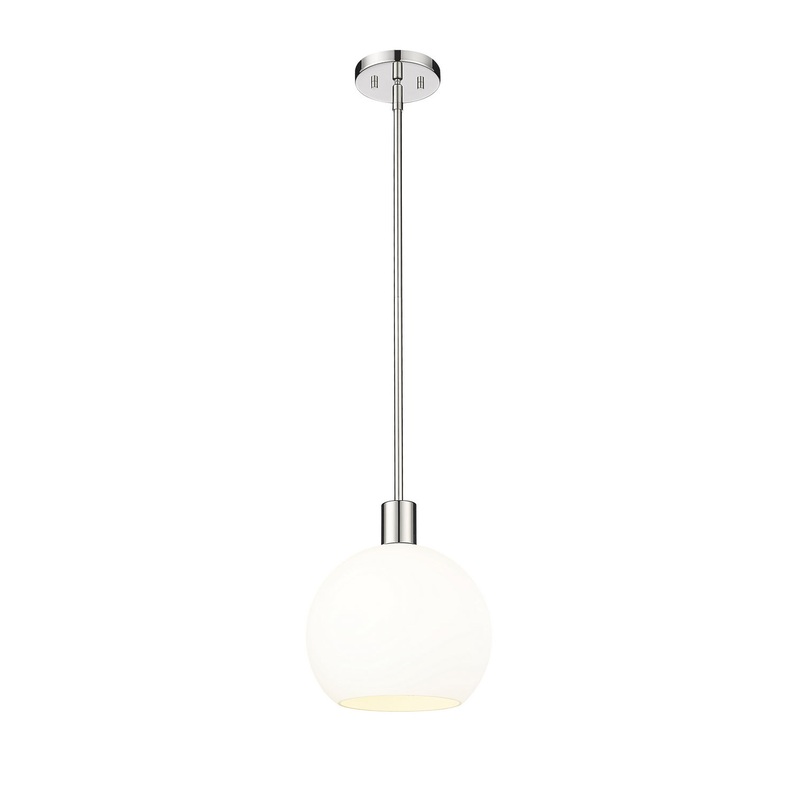 Z-Lite 7500P10-PN Margo One Light Pendant, Polished Nickel