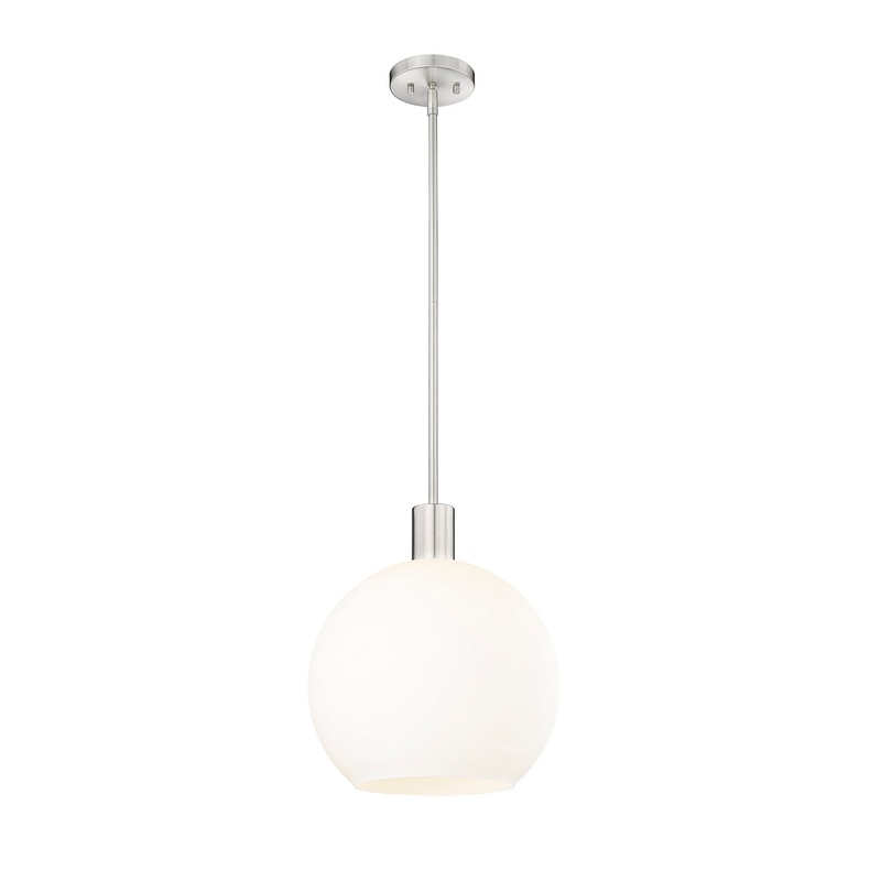 Z-Lite 7500P14-BN Margo One Light Pendant, Brushed Nickel