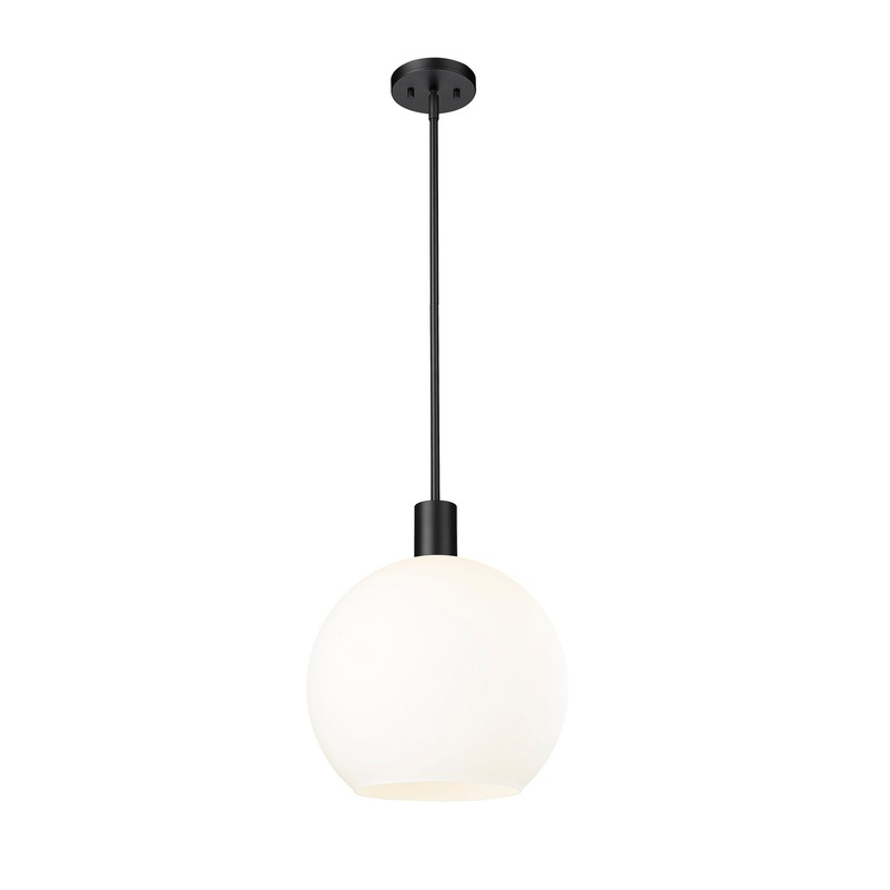 Z-Lite 7500P14-MB Margo One Light Pendant, Matte Black