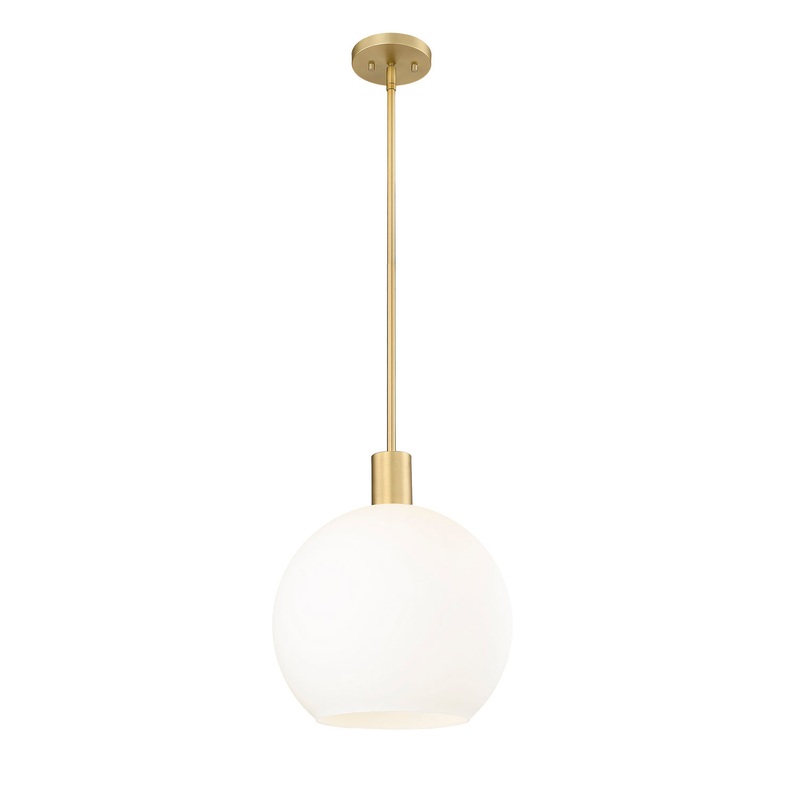 Z-Lite 7500P14-OBR Margo One Light Pendant, Olde Brass