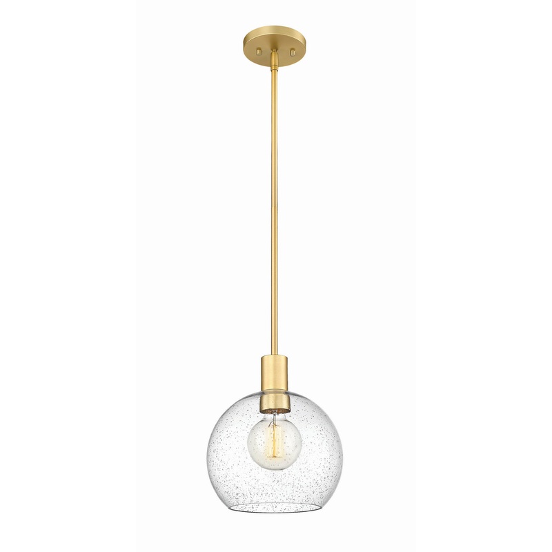 Z-Lite 7501P10-OBR Margo One Light Pendant, Olde Brass