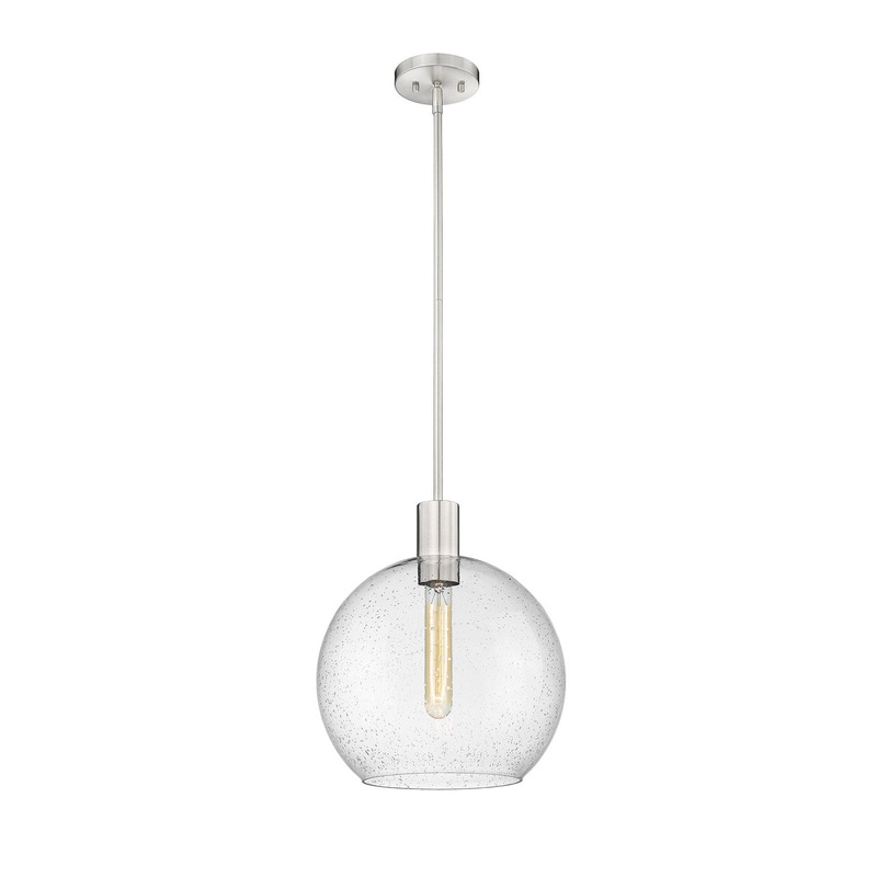 Z-Lite 7501P14-BN Margo One Light Pendant, Brushed Nickel