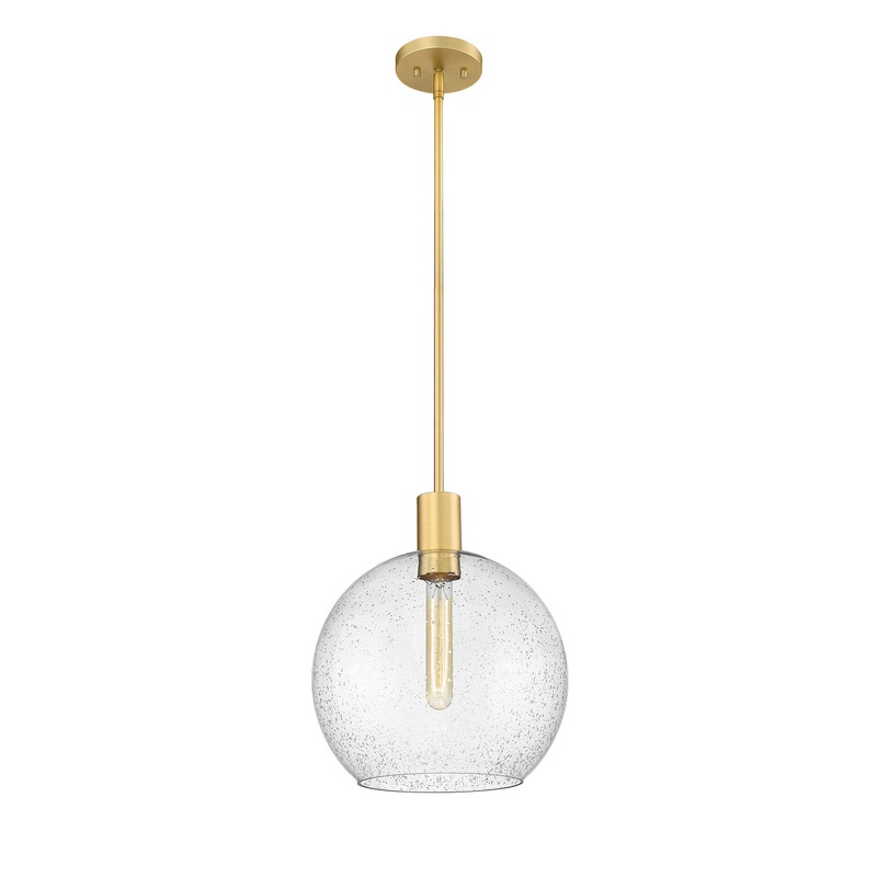 Z-Lite 7501P14-OBR Margo One Light Pendant, Olde Brass