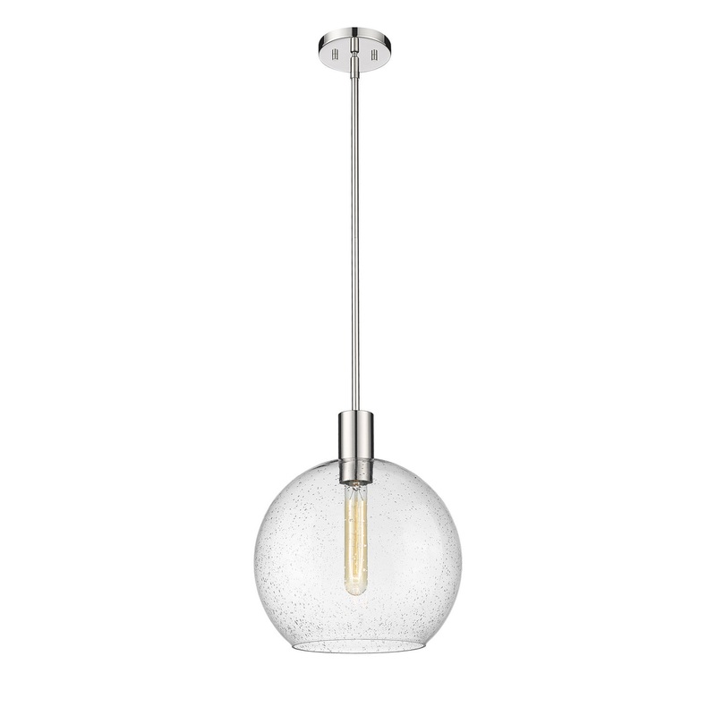 Z-Lite 7501P14-PN Margo One Light Pendant, Polished Nickel
