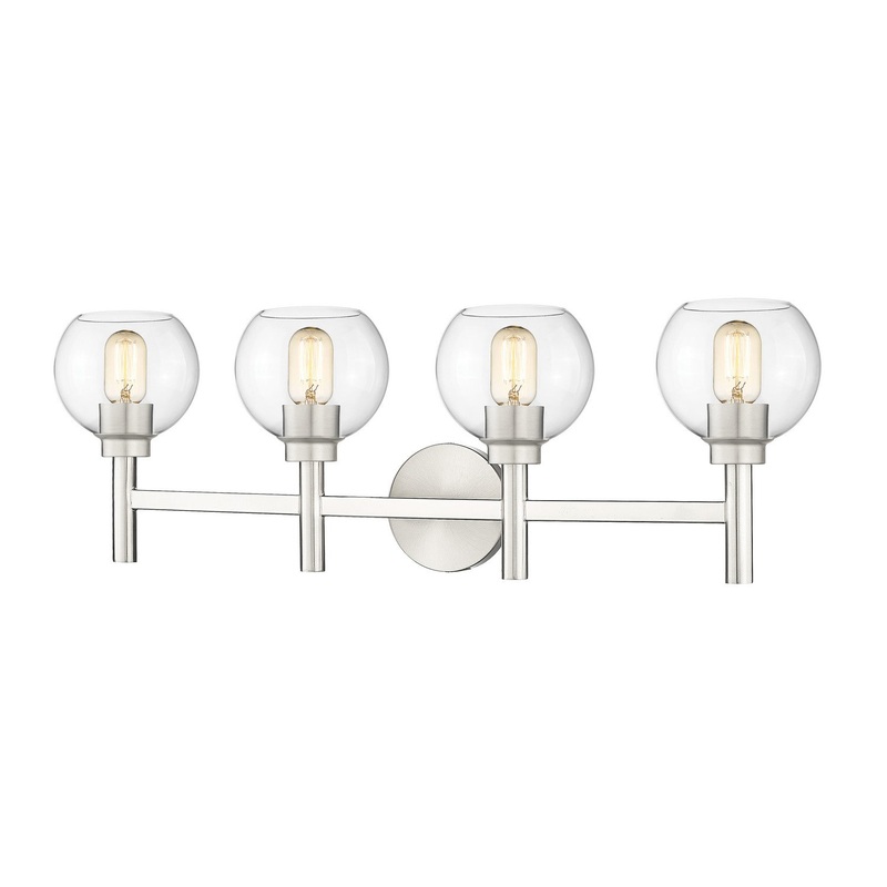 Z-Lite 7502-4V-BN Sutton Four Light Vanity, Brushed Nickel
