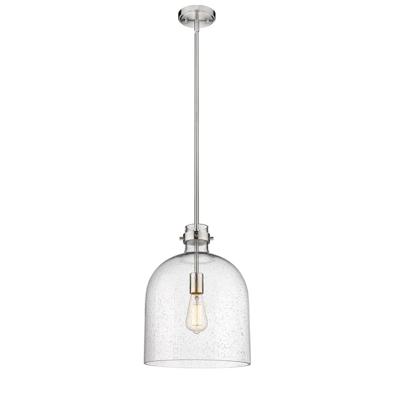 Z-Lite 817-12BN Pearson One Light Pendant, Brushed Nickel
