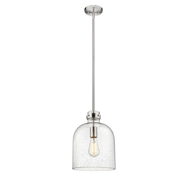 Z-Lite 817-9BN Pearson One Light Pendant, Brushed Nickel