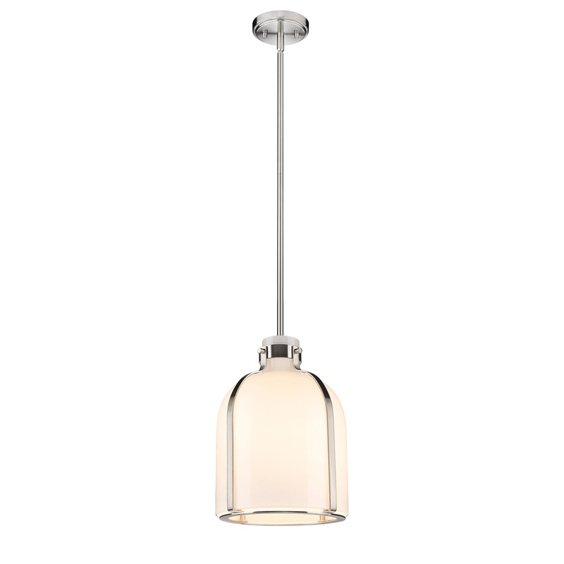 Z-Lite 818-9BN Pearson One Light Pendant, Brushed Nickel