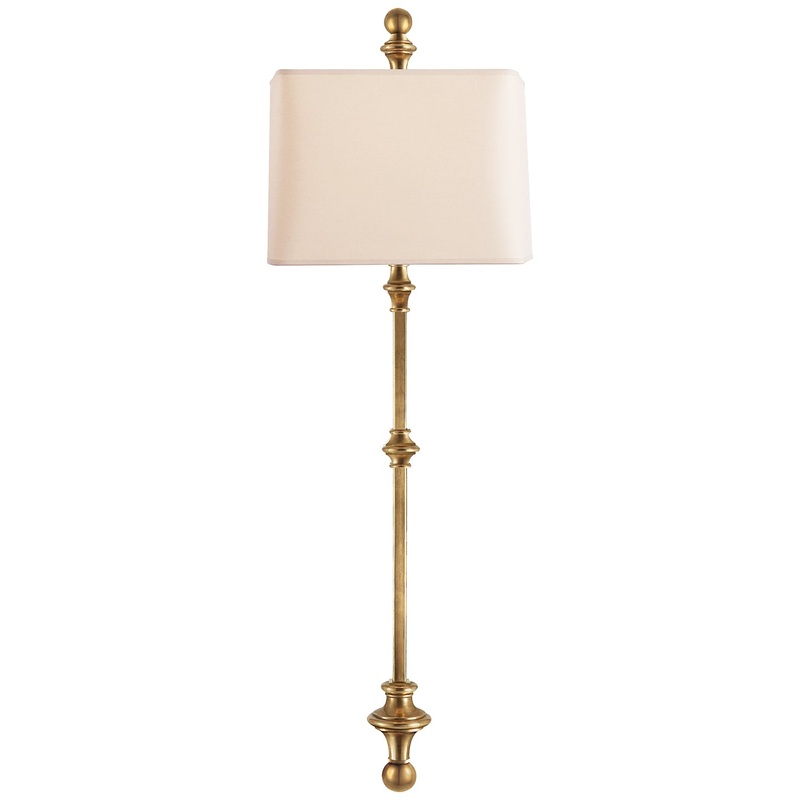 Cawdor One Light Wall Sconce, Antique-Burnished Brass