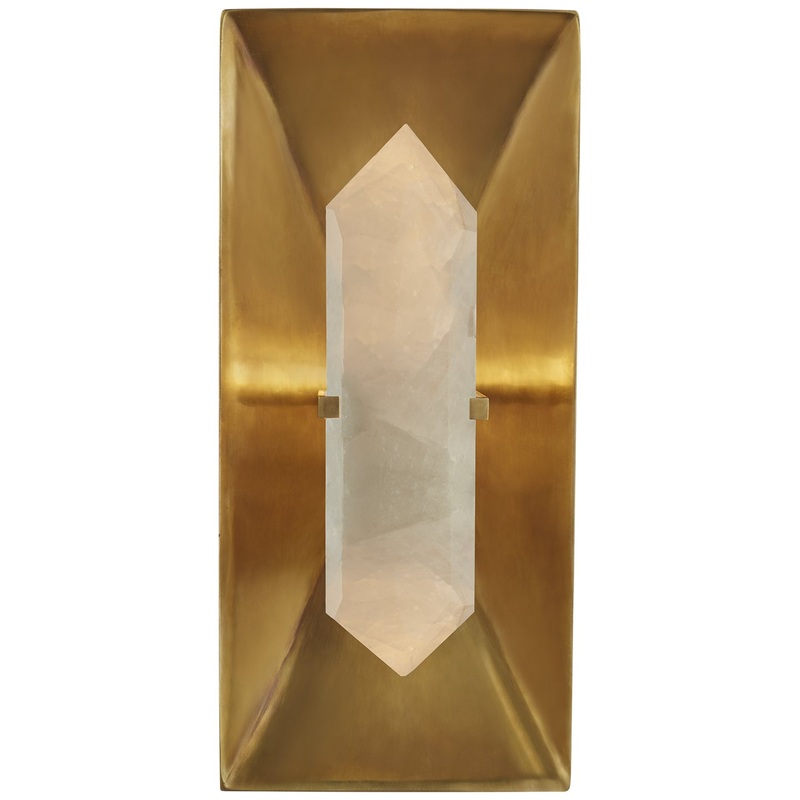 Halcyon One Light Wall Sconce, Antique-Burnished Brass