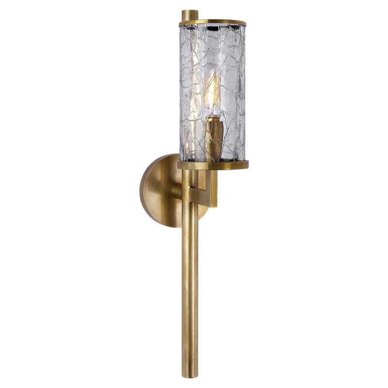 Liaison One Light Wall Sconce, Antique-Burnished Brass