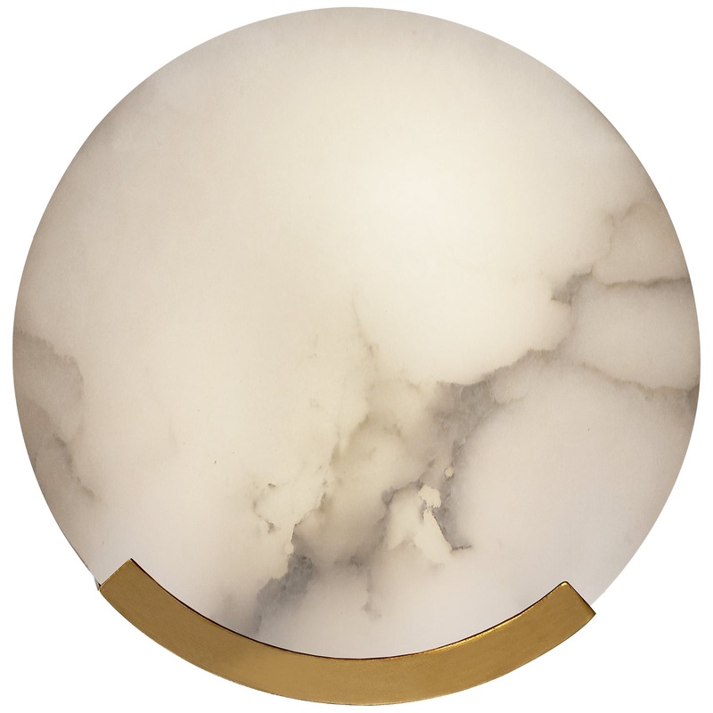 Melange LED Wall Sconce, Antique-Burnished Brass