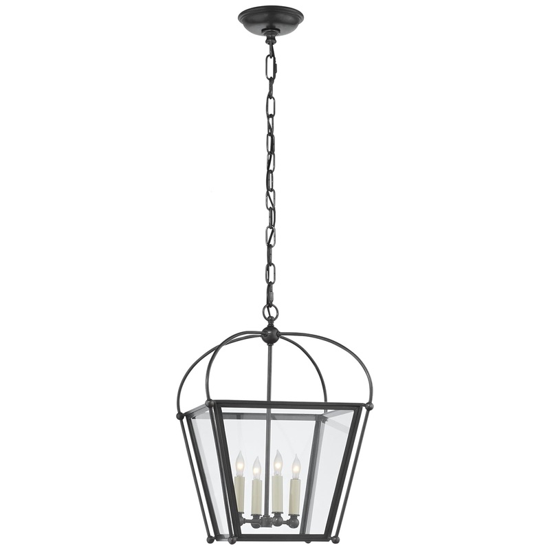 Riverside Four Light Lantern, Bronze