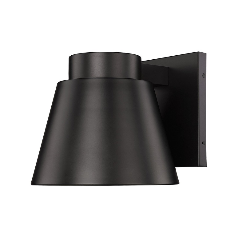 Z-Lite 544B-ORBZ-LED Asher LED Outdoor Wall Sconce, Oil Rubbed Bronze