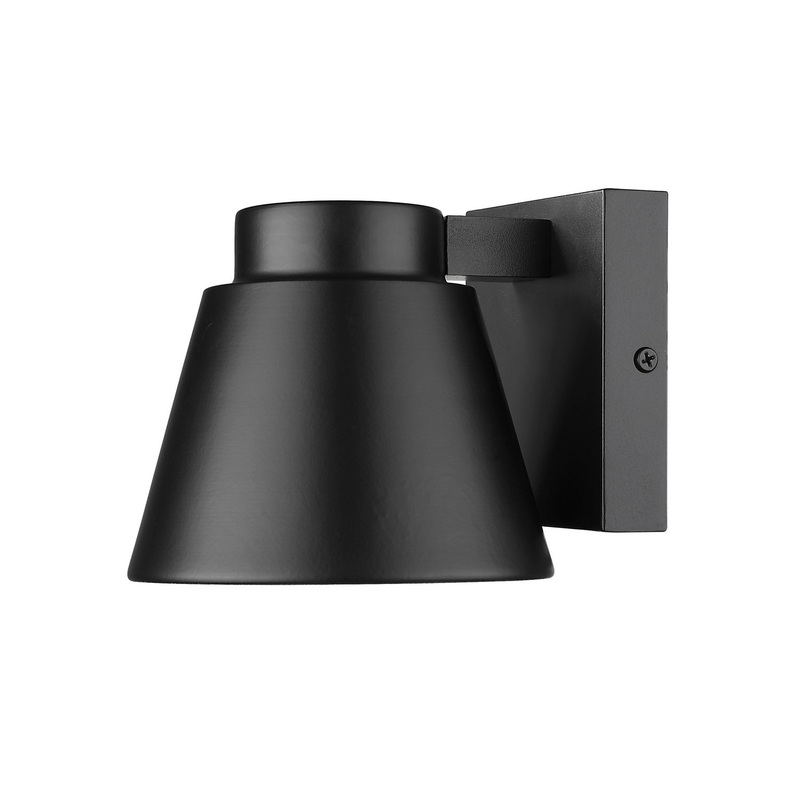 Z-Lite 544S-ORBZ-LED Asher LED Outdoor Wall Sconce, Oil Rubbed Bronze