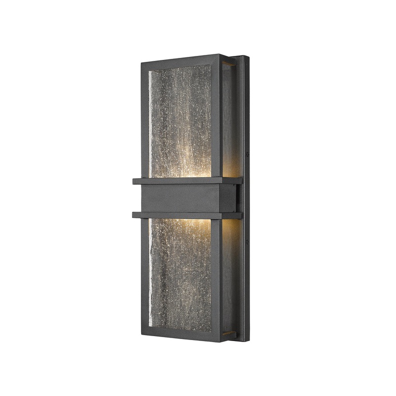 Z-Lite 577M-BK-LED Eclipse LED Outdoor Wall Sconce, Black