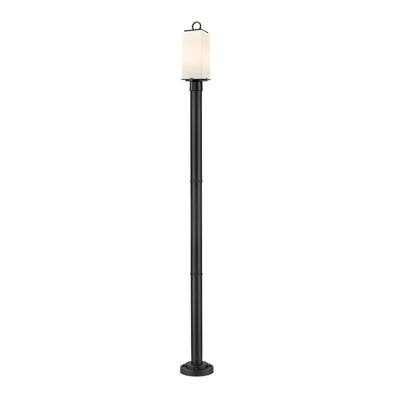 Z-Lite 593PHMR-567P-BK Sana Two Light Outdoor Post Mount, Black