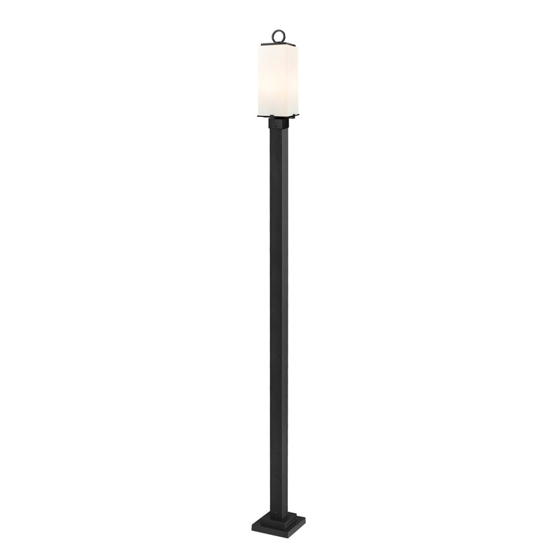 Z-Lite 593PHMS-536P-BK Sana Two Light Outdoor Post Mount, Black