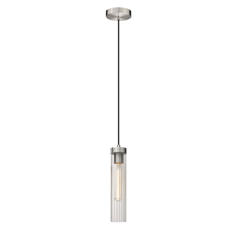 Z-Lite 740P-BN Beau One Light Pendant, Brushed Nickel