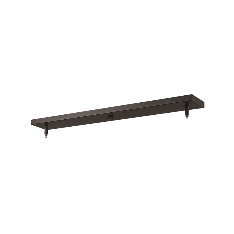 Z-Lite CP3402-BRZ Multi Point Canopy Two Light Ceiling Plate, Bronze