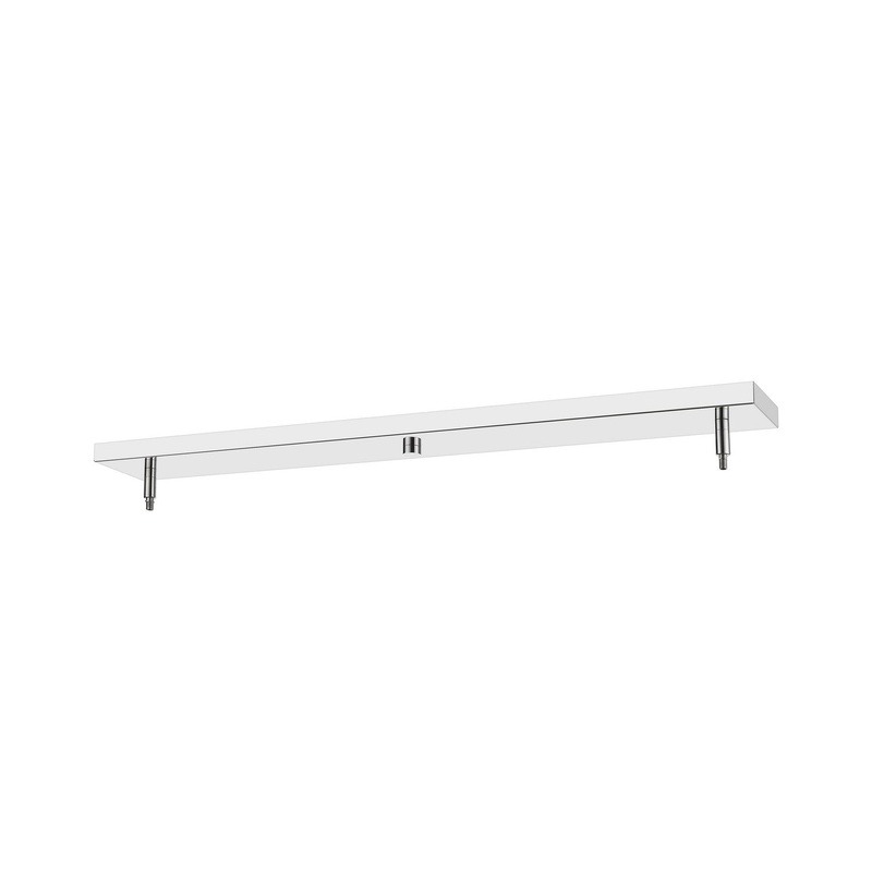 Z-Lite CP3402-CH Multi Point Canopy Two Light Ceiling Plate, Chrome