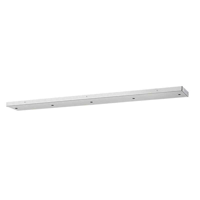 Z-Lite CP4205L-BN Multi Point Canopy Five Light Ceiling Plate, Brushed Nickel