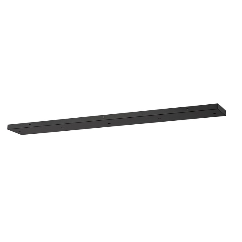 Z-Lite CP4205L-MB Multi Point Canopy Five Light Ceiling Plate, Matte Black