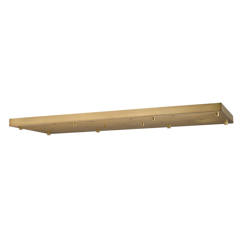 Z-Lite CP4217L-RB Multi Point Canopy 17 Light Ceiling Plate, Rubbed Brass