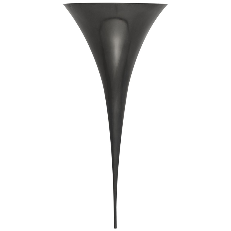 Alina One Light Wall Sconce, Bronze