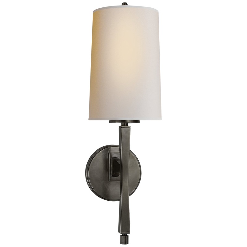 Edie One Light Wall Sconce, Bronze
