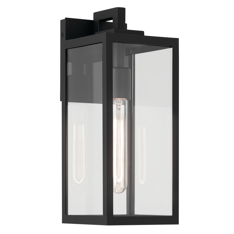 Kichler 59111BKT Branner One Light Outdoor Wall Mount, Black Textured