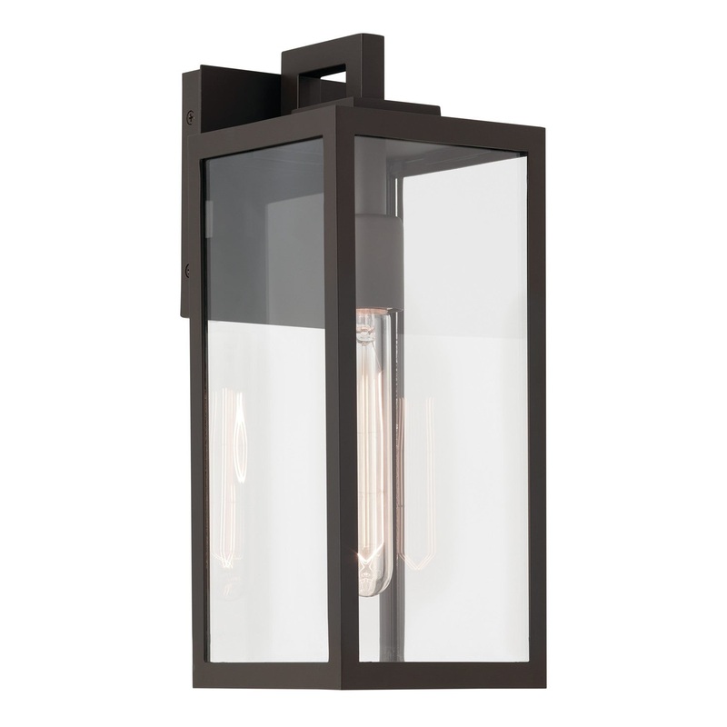 Kichler 59111OZ Branner One Light Outdoor Wall Mount, Olde Bronze