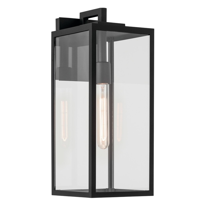 Kichler 59112BKT Branner One Light Outdoor Wall Mount, Black Textured