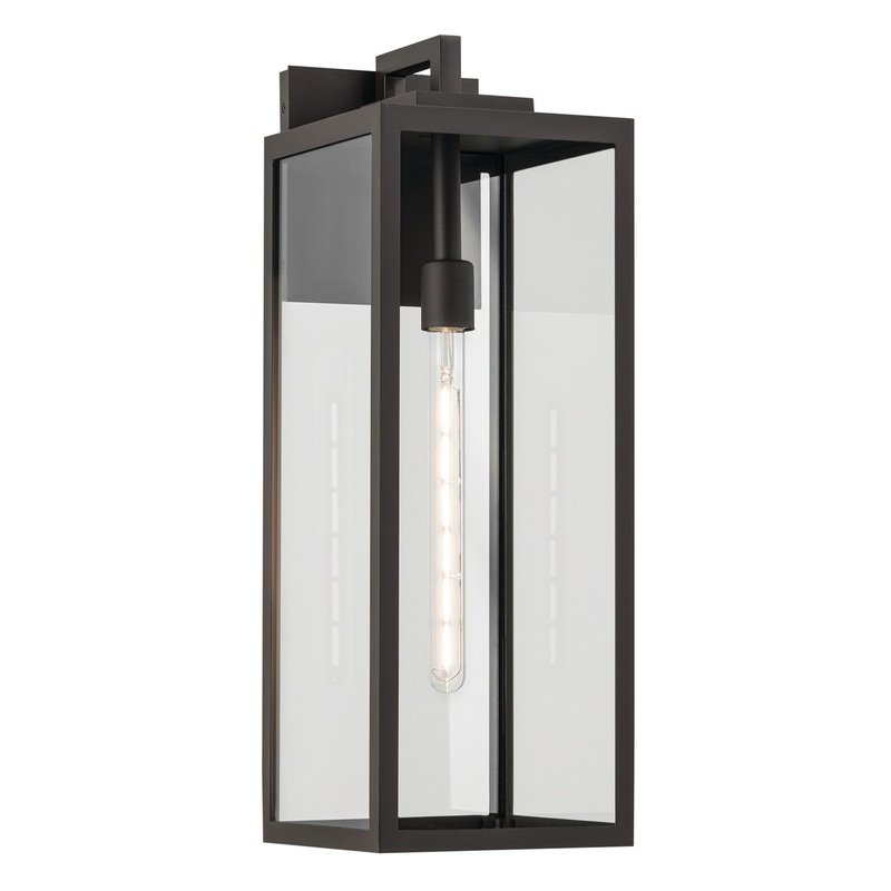 Kichler 59113OZ Branner One Light Outdoor Wall Mount, Olde Bronze