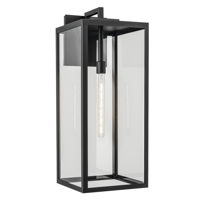 Kichler 59114BKT Branner One Light Outdoor Wall Mount, Black Textured